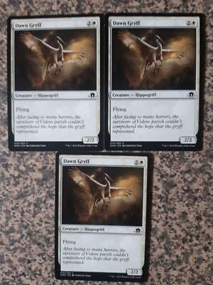 MTG - 3 x Dawn Gryff - Eldritch Moon