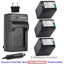 NP-FV100 Battery or AC Charger for Sony HDR-CX350 CX360 CX370 CX380 CX390 CX400