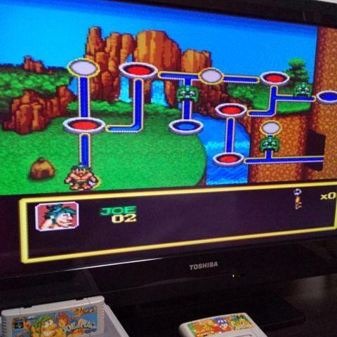 SUPER FAMICOM - TATAKAE GENSHIJIN 2 - loose - Congo's Caper