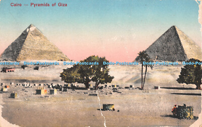 R382745 Kairo Pyramiden von Gizeh 9103 Le Caire Pyramides de Guizeh Zakal Egypte