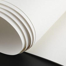 10 Sheets Large Watercolor Paper 18 x 24 Inches 140 Lb/300 GSM Cotton Drawing...