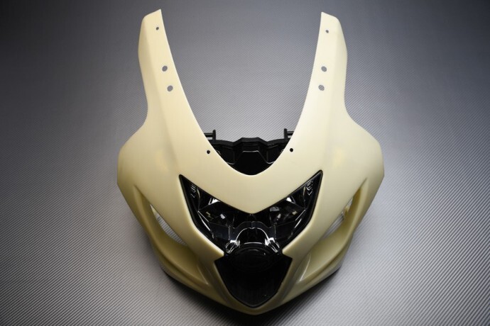 Carénage frontal en ABS vierge et bloc optique cristal pour moto Suzuki GSX-R 750 K4 K5