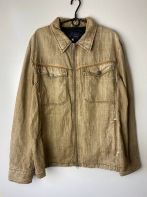 Armani jeans vintage luxury denim jacket size Xxl