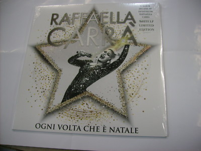 RAFFAELLA CARRA' - EVERZIA CHE E' NATALE - LP WHITE VINYL BRANDNEU 2018