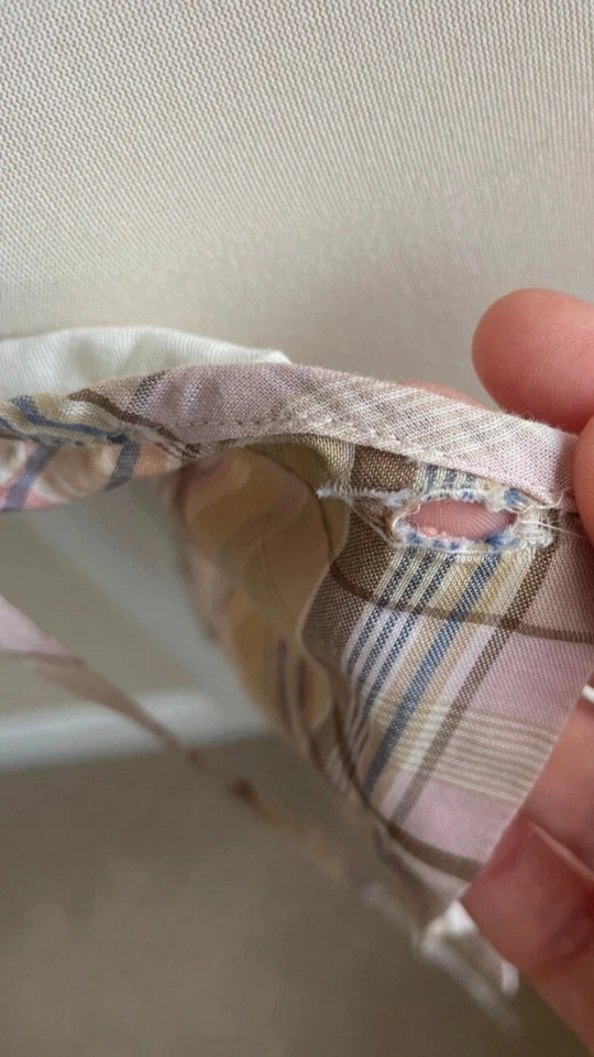 VIVIENNE WESTWOOD Red Label 42 / UK 10 Plaid Corset-Look Bustier Blouse Top - Image 4 of 4