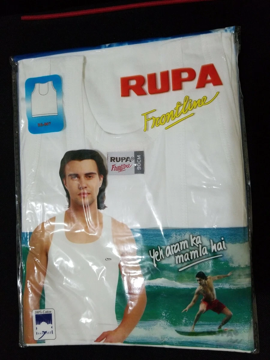 RUPA FRONTLINE VESTS 100 PERCENT COTTON Small 90 CMS