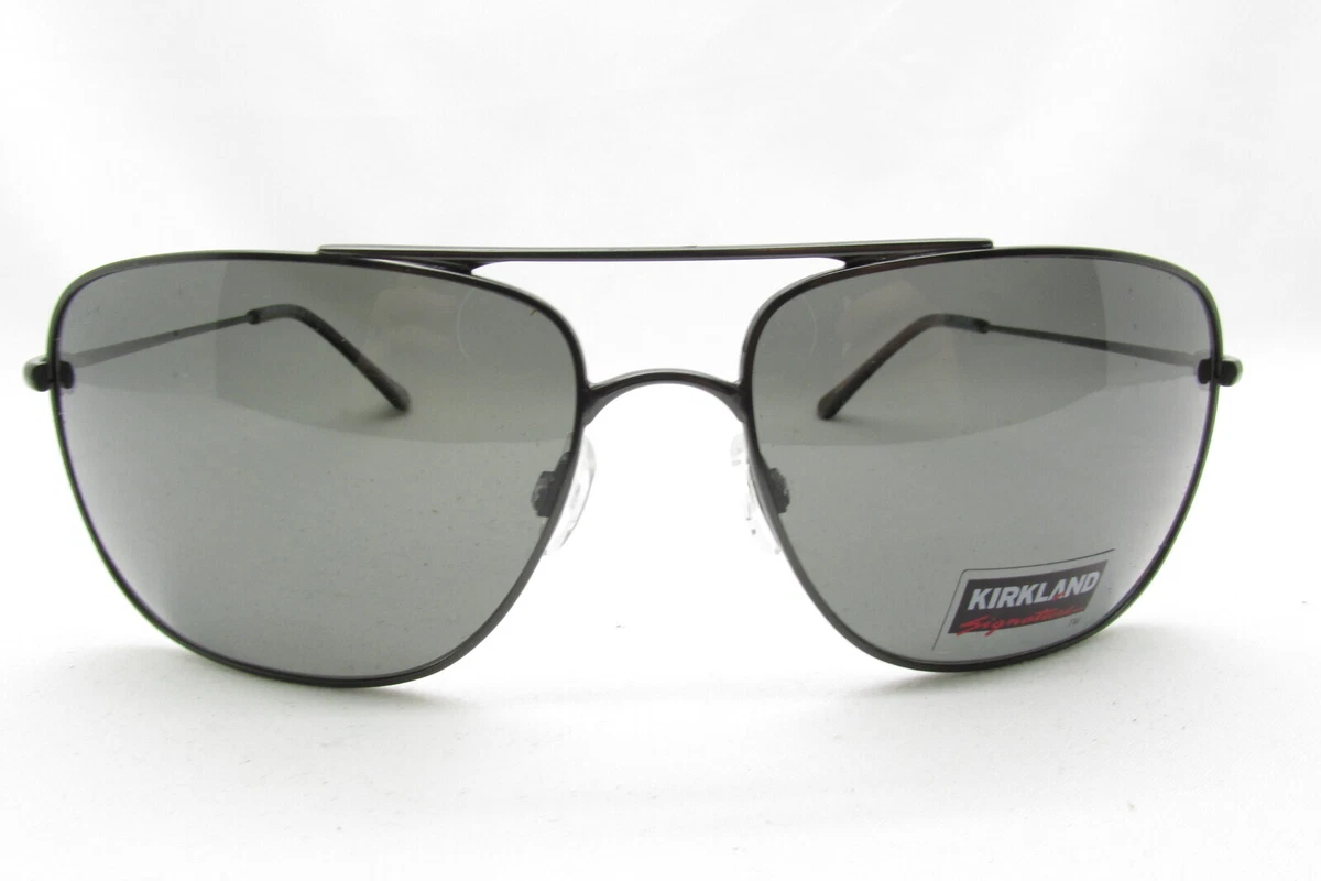 KIRKLAND SIGNITURE MDGUN M40 POLARIZED AVIATOR SUNGLASSES ITALY 62 