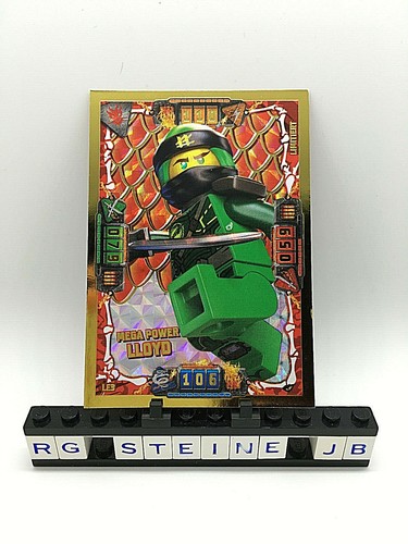 Lego Ninjago Serie 10 Blutmond Cards Game limitiert Goldkarten LE1-32 - Bild 200 von 257