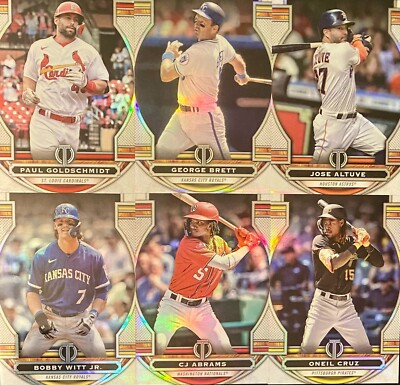 2023 Topps Tribute Base Cards - You Pick Complete Your Set