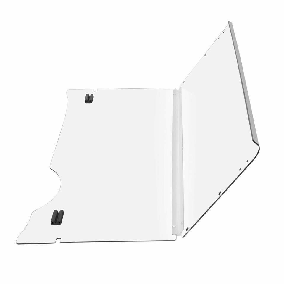 Golf Cart Acrylic Windshield Folding Clear Windscreen For EZGO RXV 2008