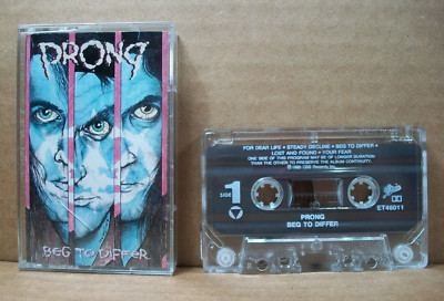 Prong - Beg To Differ (Cassette, 1990, Epic) ET 46011 ~ NM