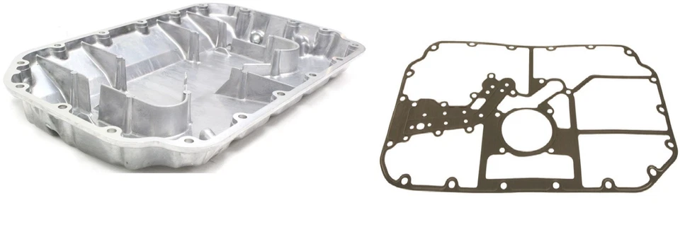 Картер нижнего масляного поддона двигателя кабриолета Audi 90 A4 A6 2,8 V6 с прокладкой КОМПЛЕКТ URO - Изображение 3 из 4