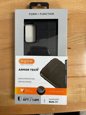 Base Samsung Note 20 Armor Tech Phone Case - Black