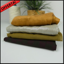 scampoli tessuti e stoffe per abbigliamento patchwork resti ecologici marrone ab