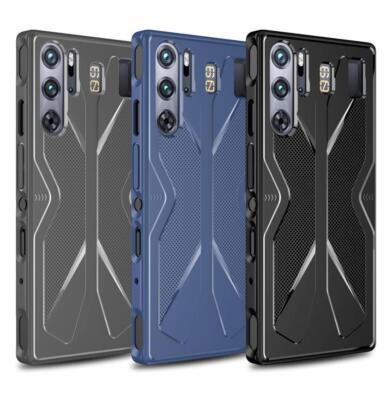 For ZTE nubia Red Magic 9 8S 8 Pro+ Heat Dissipation TPU PC Portective Back Case