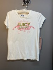 NWT Juicy Couture White Juicy Socialite Shirt