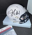 JAQUAN BRISKER signed auto PENN STATE LIONS SPEED Mini Football Helmet w/COA JSA
