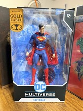 McFarlane DC Multiverse New 52 Superman Gold Label Action Figure Sealed