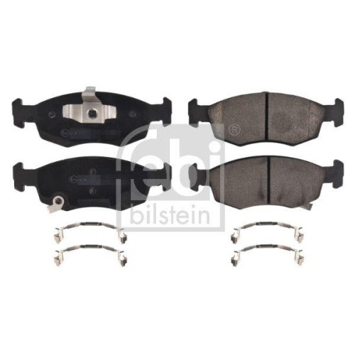 Kit de plaquettes de frein Febi Bilstein 180955 en céramique haute densité pour Lancia