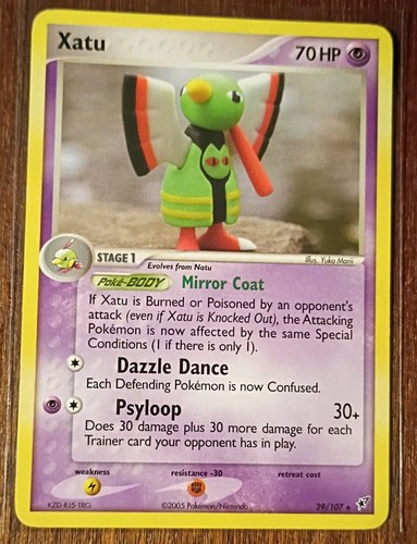 Xatu Pokemon Rare [EX Deoxys 29/107] Lightly Played