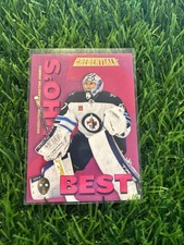 Connor Hellebuyck 2023-24 Upper Deck Credentials Who's Best WB-CH Winnipeg H14