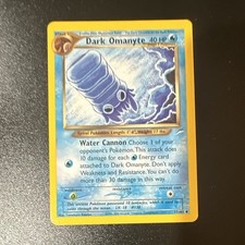Nintendo Pokémon TCG Dark Omanyte 37/105 Neo Destiny Unlimited Uncommon English on eBay