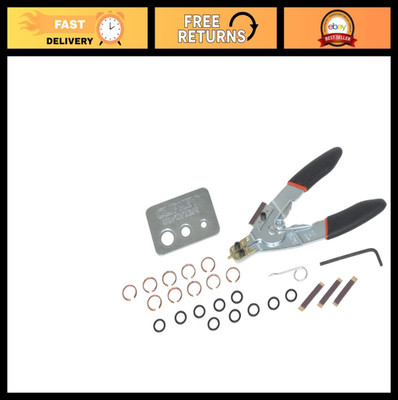 Tool Kit with Snap Ring Pliers, ClipKey & 1/2'' Clips - USA Made, 10 Rings & O-ri