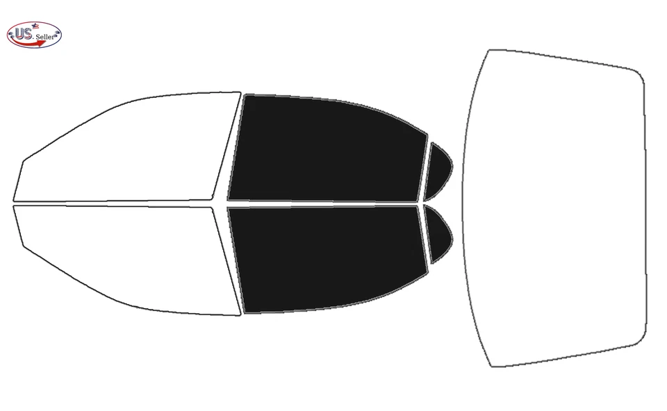 Kit de filme colorido pré-cortado personalizado computadorizado 2 camadas janela para 2002-2004 Infiniti I35 - Imagem 3 de 4