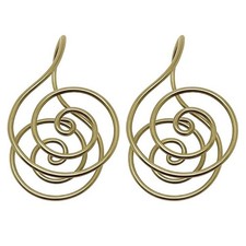 Adjustable Copper Hand Rings With Natural Oxidation Spirals Plams Rings Jewelry