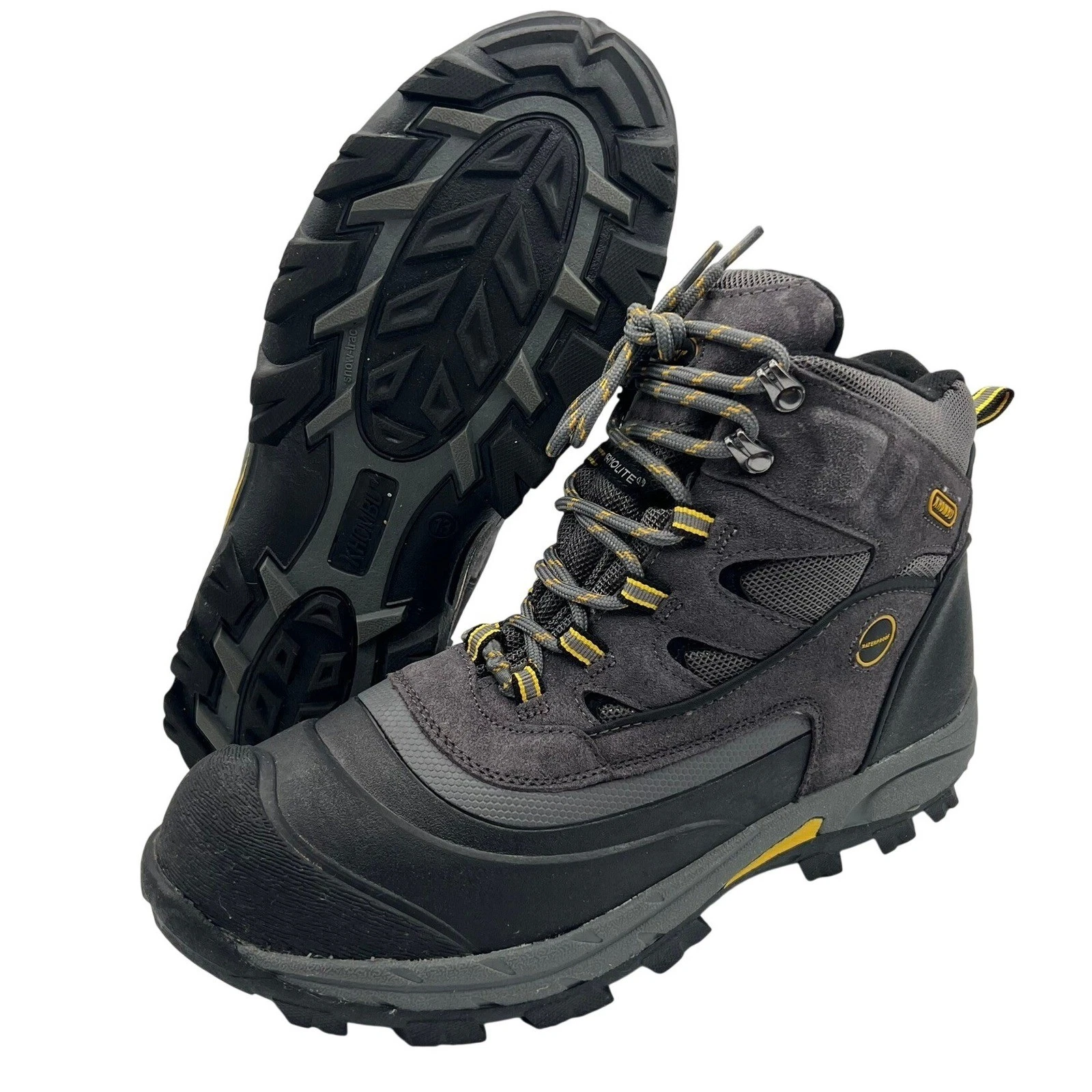 Khombu Flume 2 Mens Waterproof Hiking Boots Grey Black Thermolite Insulated 13M
Opens in a new windo