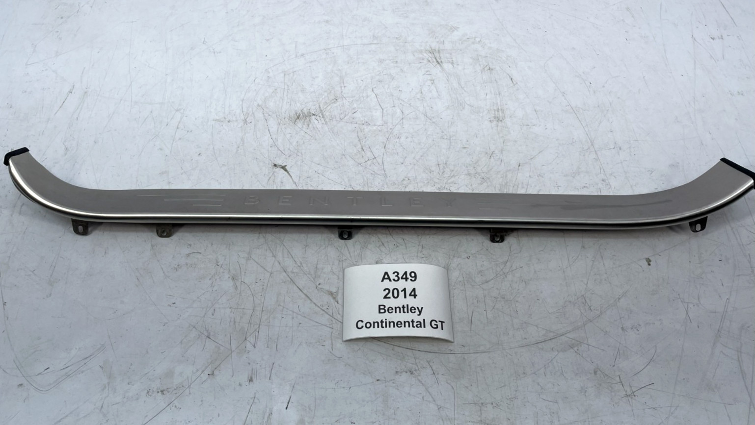 ✅ 03-17 OEM Bentley Continental GT Coupe Left Driver Door Sill Cover Step Plate