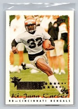 1995 Topps #221 Ki-Jana Carter RC Rookie Bengals NFL Bust