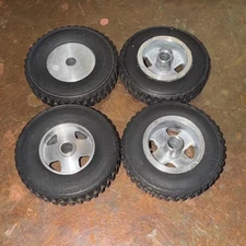 VINTAGE SMITH MILLER 1950’s WHEELS AND TIRES PARTS COE GMC  DRIVE-O-DUMP