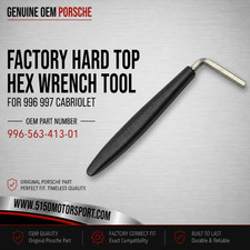 Porsche 911 996 997 Cabriolet Hard Top Hex Wrench Tool Genuine 99656341301 Porsche 911 996 997 Cabriolet Hard Top Hex Wrench Tool Genuine 99656341301