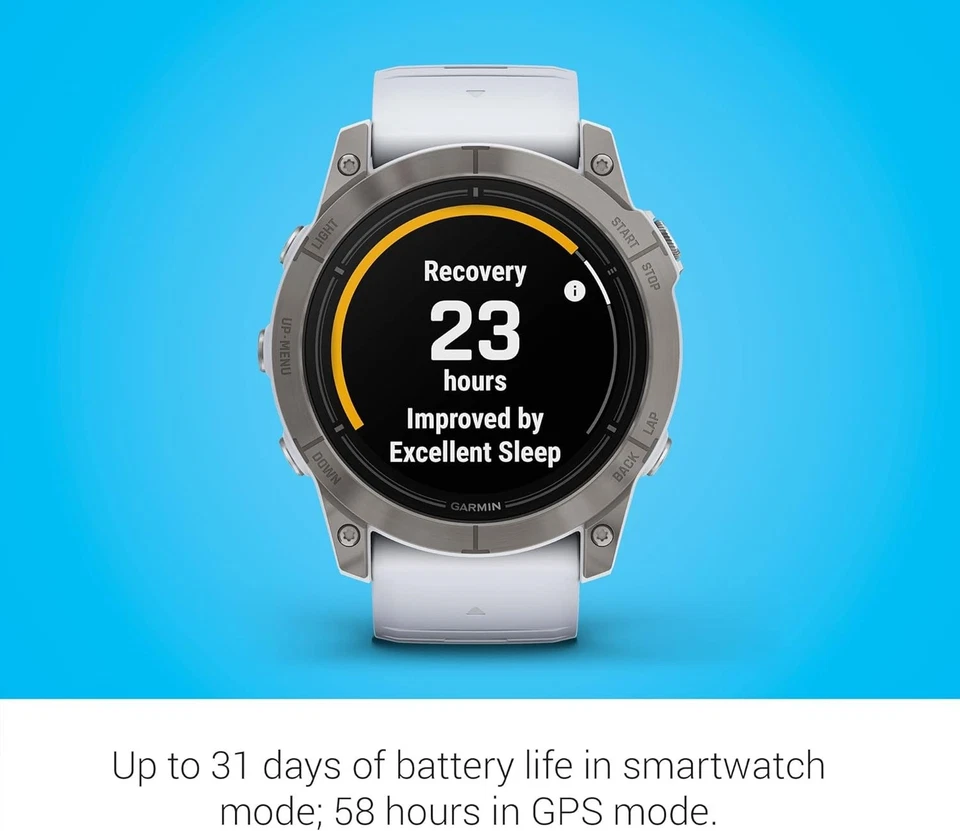 Reloj Garmin epix Pro Gen 2 51 mm Zafiro Titanio DLC NUEVO - 010-02804-10 Foto 4 de 4