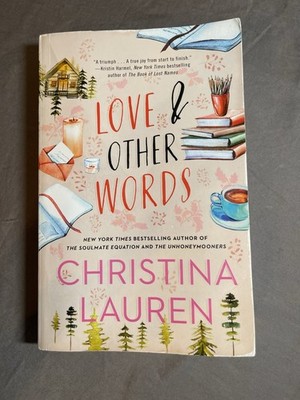 Love & Other Words by Christina Lauren Paperback Romance Drama Coming of Age