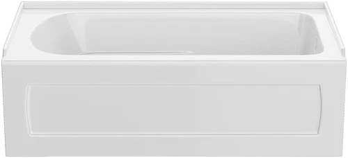 PROFLO PFS6036RSKN Hillsboro 60" Three Wall Alcove Acrylic - White - Picture 2 of 6