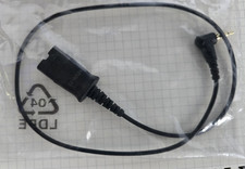 6 x Plantronics 2.5mm to QD cable P/N 64279-02 for Cisco SpectraLink  Linksys