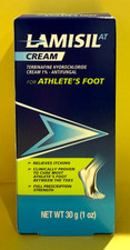 Lamisil AT 1 Antifungal Cream for Athlete's Foot 1 oz Exp : 11/26