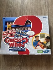 Guess Who Original Guessing Board Game, Easy to Load Frame, Double-Sided Charact