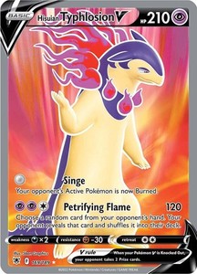 Hisuian Typhlosion V 169/189 Astral Radiance Full Art
