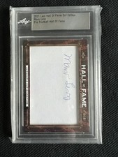 2021 Leaf Hall of Fame Cut Signature Edition Pro Football Marv Levy #202🔥👀🔥