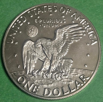 1974-S Eisenhower 40% Silver Proof  ''Brown Ike'' Beauty plus **Free Shipping**