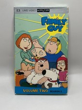 Family Guy Volume Two Season 3 Sony PlayStation Portable PSP 2001-2002 Rare 