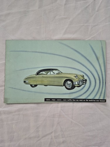 Vintage Muntz Jet Sales Catalog Brochure Pamphlet Booklet VTG