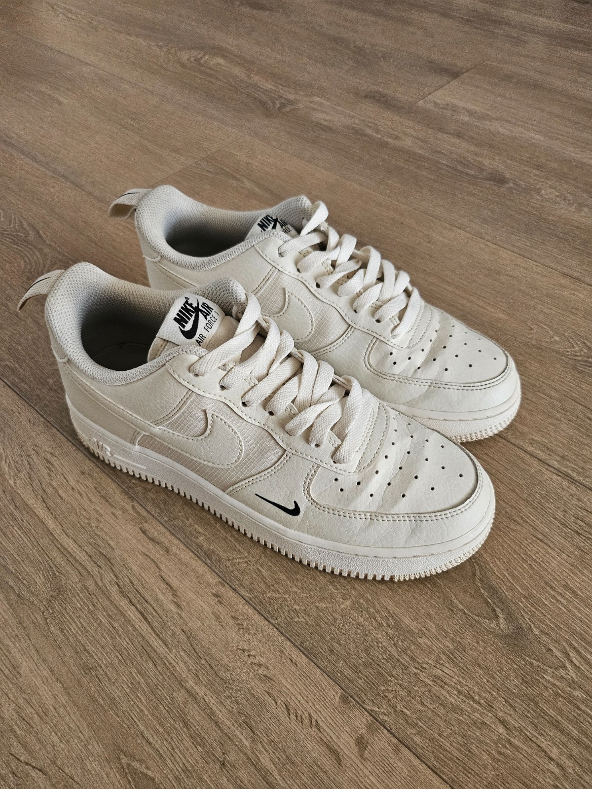 Nike Air Force 1 Low Sail - Sail - Black - Sail - Crema - FZ4625-100 - UK6 - RRP £600