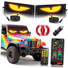 Devil Eyes Light Next-Gen 5800 Lux LEDs Ultra-Bright Sync LED 14in 4.3in-2pcs