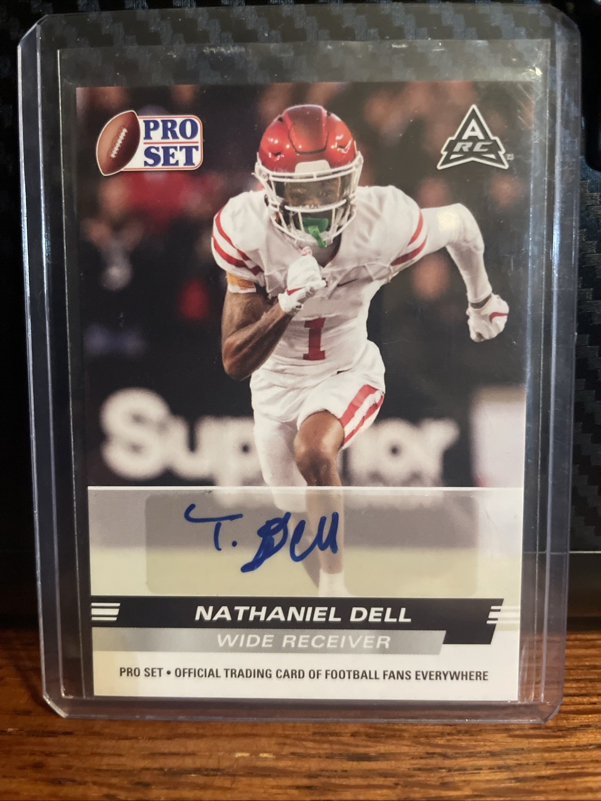 2022 Leaf Pro Set Draft - Autographs Tank Dell #PSA-ND1 (AU, RC)