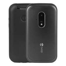 Doro 7030 Flip Phone - Graphite  - Unlocked (Dual SIM) - Good Condition