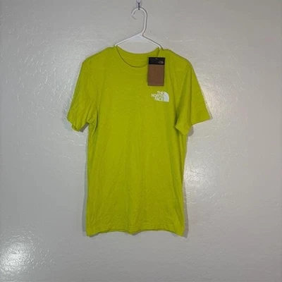 Camisa The North Face Para Hombres Pequeña Azufre Primavera Verde Caja NSE Camiseta Manga Corta - Imagen 1 de 4